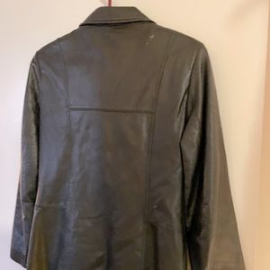 Ladies Black Leather jacket
